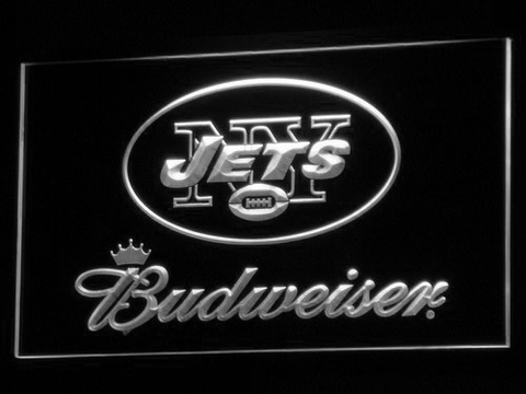New York Jets Budweiser LED Neon Sign